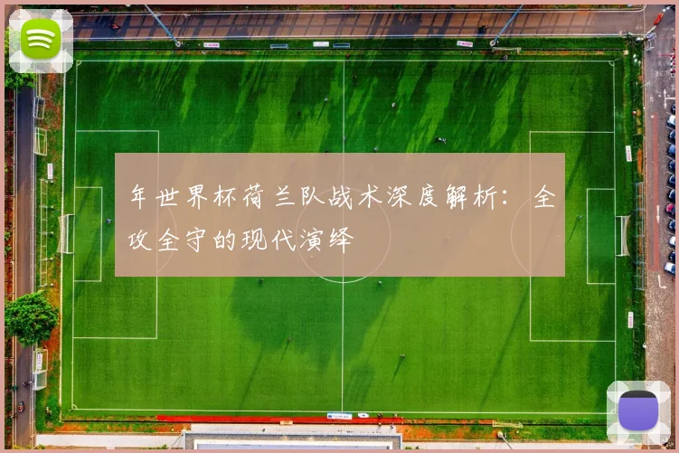 年世界杯荷兰队战术深度解析：全攻全守的现代演绎